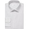 imageCalvin Klein Mens Dress Shirt Slim Fit Non Iron Herringbone Spread CollarPurple Multi