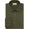 imageCalvin Klein Mens Dress Shirt Slim Fit Non Iron Stretch SolidForest