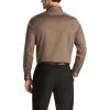 imageCalvin Klein Mens Dress Shirt Slim Fit Non Iron Stretch SolidNew Tan