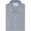 imageCalvin Klein Mens Dress Shirt Slim Fit Non Iron Stretch SolidSmokey Blue