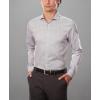 imageCalvin Klein Mens Dress Shirt Slim Fit Non Iron Stretch SolidSmoky Grey