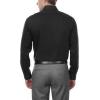 imageCalvin Klein Mens Dress Shirt Slim Fit NonIron HerringboneBlack