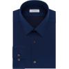 imageCalvin Klein Mens Dress Shirt Slim Fit NonIron HerringboneBlue Velvet
