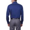 imageCalvin Klein Mens Dress Shirt Slim Fit NonIron HerringboneBlue Velvet