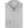 imageCalvin Klein Mens Dress Shirt Slim Fit NonIron HerringboneSmoke