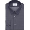 imageCalvin Klein Mens Dress Shirt Slim Fit NonIron HerringboneSmokey Blue