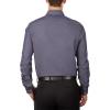imageCalvin Klein Mens Dress Shirt Slim Fit NonIron HerringboneSmokey Blue