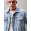 imageCalvin Klein Mens Essential Denim Trucker JacketMarbled Beacon