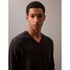 imageCalvin Klein Mens Extra Fine Merino Wool Blend VNeck SweaterGrey Heather