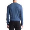 imageCalvin Klein Mens Extra Fine Merino Wool Blend VNeck SweaterInsignia Blue