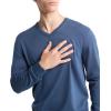 imageCalvin Klein Mens Extra Fine Merino Wool Blend VNeck SweaterInsignia Blue
