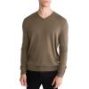 imageCalvin Klein Mens Extra Fine Merino Wool Blend VNeck SweaterTarmac