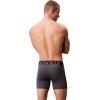 imageCalvin Klein Mens Intense Power 3Pack Boxer BriefBlack  Turbulence  Vermillion Brown