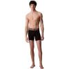 imageCalvin Klein Mens Intense Power 3Pack Boxer BriefBlack Bodies W Papaya Punch  White  Moonlight Jade Logos