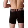 imageCalvin Klein Mens Intense Power 3Pack Boxer BriefBlack Bodies W Papaya Punch  White  Moonlight Jade Logos