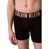 imageCalvin Klein Mens Intense Power 3Pack Boxer BriefBlack Bodies W Papaya Punch  White  Moonlight Jade Logos