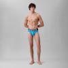 imageCalvin Klein Mens Intense Power 3Pack Hip BriefAqua Bar  Black  Brisk Blue