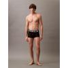 imageCalvin Klein Mens Intense Power 3Pack Low Rise TrunkAqua Bar  Black  Brisk Blue