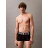 imageCalvin Klein Mens Intense Power 3Pack Low Rise TrunkBlack Bodies W Misty Grey  White  Blossom Green Logos