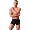 imageCalvin Klein Mens Intense Power 3Pack Low Rise TrunkBlack Bodies W White  Royalty  Turbulence Logos