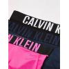 imageCalvin Klein Mens Intense Power 3Pack Low Rise TrunkHot PinkBlackBlue Shadow