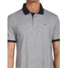 imageCalvin Klein Mens Jacquard Refined PoloBlack Combo
