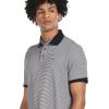 imageCalvin Klein Mens Jacquard Refined PoloBlack Combo