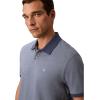 imageCalvin Klein Mens Jacquard Refined PoloCrayon Blue