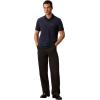 imageCalvin Klein Mens Jacquard Refined PoloDark Sapphire
