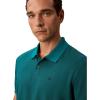 imageCalvin Klein Mens Jacquard Refined PoloDeep Lake