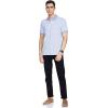 imageCalvin Klein Mens Jacquard Refined PoloHail Stripe