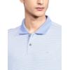 imageCalvin Klein Mens Jacquard Refined PoloHail Stripe