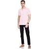 imageCalvin Klein Mens Jacquard Refined PoloPlush Pink Stripe
