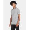 imageCalvin Klein Mens Jacquard Refined PoloStandard White Combo