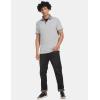 imageCalvin Klein Mens Jacquard Refined PoloStandard White Combo