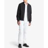 imageCalvin Klein Mens Matte Logo Zip Bomber JacketBlack Beauty