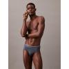 imageCalvin Klein Mens Micro Stretch 3Pack BriefHemisphere Blue  Plein Air  Convoy