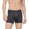 imageCalvin Klein Mens Micro Stretch 3pack Boxer BriefBlack  Red  Convoy