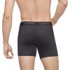 imageCalvin Klein Mens Micro Stretch 3pack Boxer BriefBlack  Red  Convoy