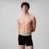 imageCalvin Klein Mens Micro Stretch 3pack Boxer BriefBlack Bodies W Beau Blue  Foggy Mauve  Saharah Sun Wbs