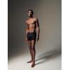 imageCalvin Klein Mens Micro Stretch 3pack Boxer BriefBlack Bodies W Black  Ash  Mediterranea Wbs