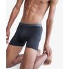 imageCalvin Klein Mens Micro Stretch 3pack Boxer BriefBlack Bodies W Olive  Tapioca  Legion Blue Wbs