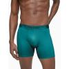 imageCalvin Klein Mens Micro Stretch 3pack Boxer BriefCobalt Sapphire  Spring  Distorted Blue