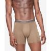 imageCalvin Klein Mens Micro Stretch 3pack Boxer BriefPolaris Blue  Aspen  Dove