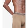 imageCalvin Klein Mens Micro Stretch 3pack Boxer BriefPolaris Blue  Aspen  Dove