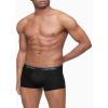 imageCalvin Klein Mens Micro Stretch 3pack Low Rise TrunkBlack  Convoy  Red Gala