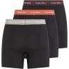 imageCalvin Klein Mens Micro Stretch 3pack Low Rise TrunkBlack B Rock Ridge  Fudge  Bruchetta Wbs