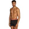 imageCalvin Klein Mens Micro Stretch 3pack Low Rise TrunkBlack B Rock Ridge  Fudge  Bruchetta Wbs