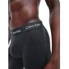 imageCalvin Klein Mens Micro Stretch 3pack Low Rise TrunkBlack Black W Black Wb