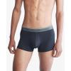 imageCalvin Klein Mens Micro Stretch 3pack Low Rise TrunkBlack Bodies W Olive  Tapioca  Legion Blue Wbs